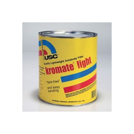 Us Chemical & Plastics Kromate Light  Gold tack free filler, Gallon 12050.G01